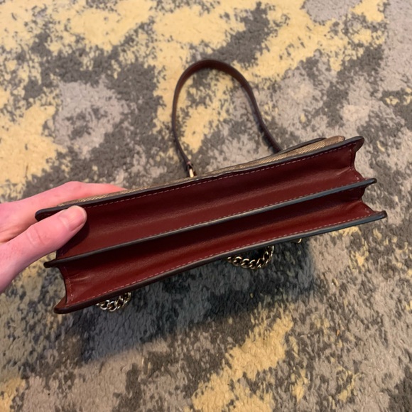 Coach Klare Quilted Linear Rainbow Leather Crossbody Purse SOLD OUT - Picture 11 of 13